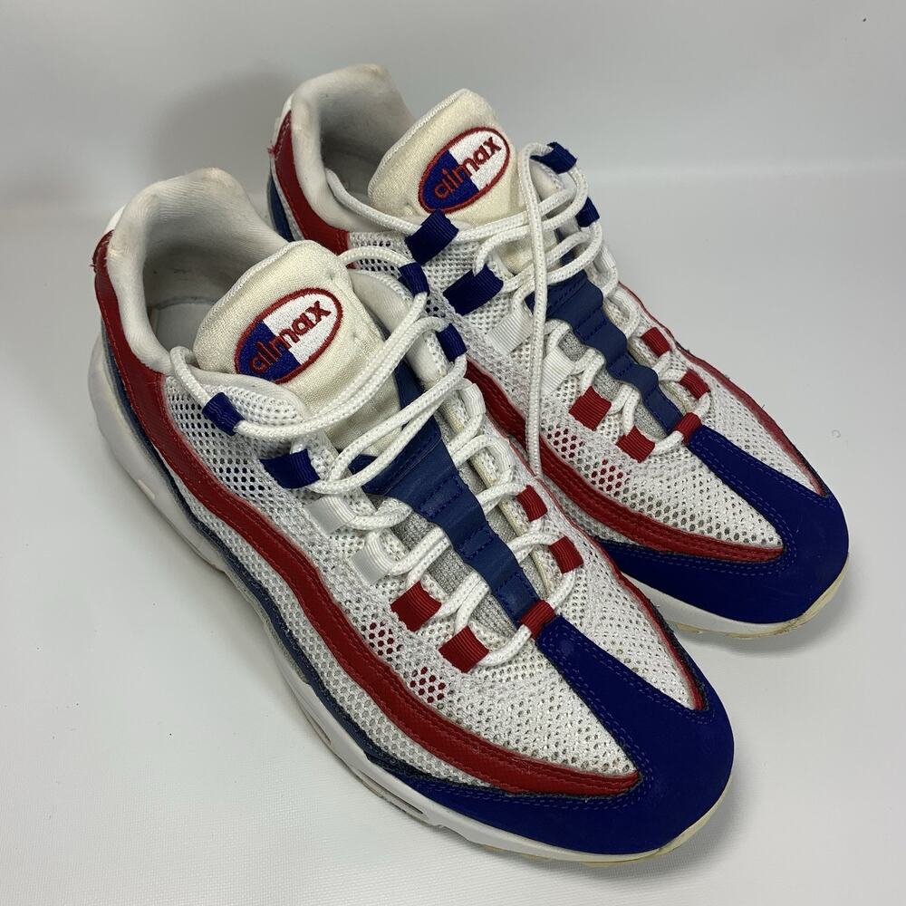 Nike Air Max 95 CJ9926-100 White Sneakers Mens Size 8.5